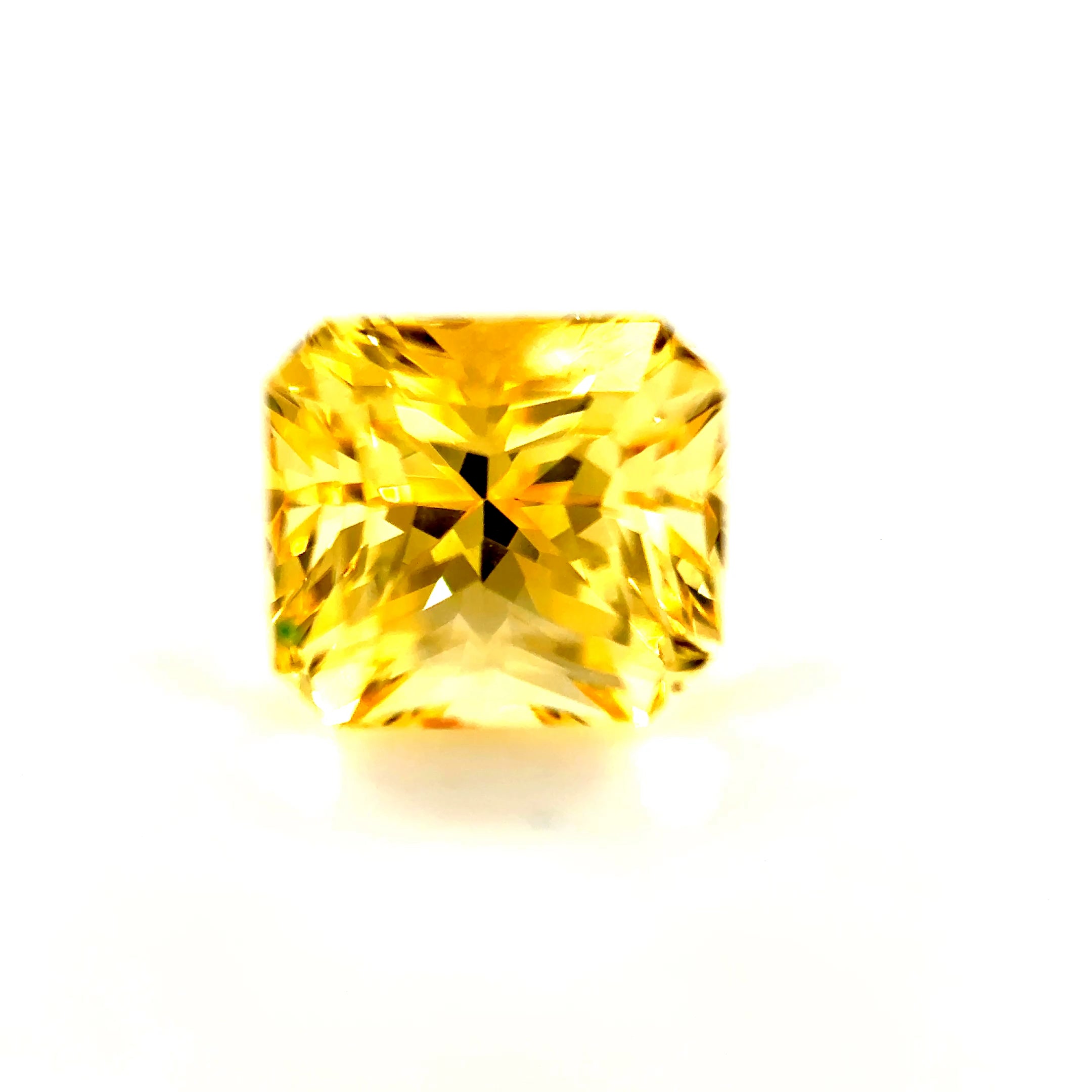 1.11ct Unheated Yellow Sapphire