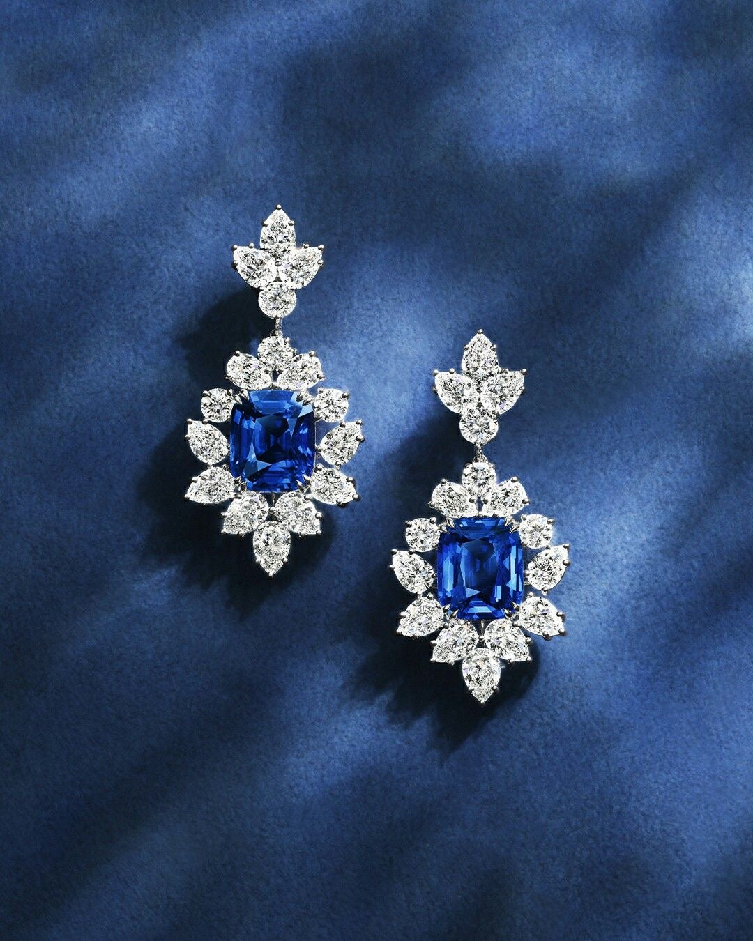 1.40ct Unheated Blue Sapphire Pair