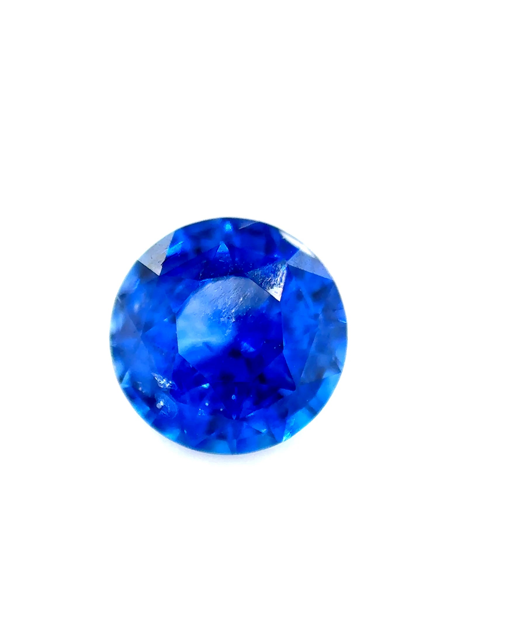 1.18ct Royal Blue Sapphire Round Cut