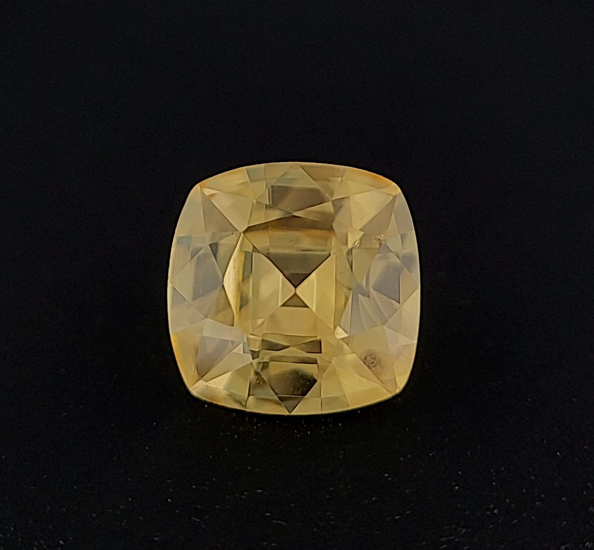 1.22ct Unheated Yellow Sapphire
