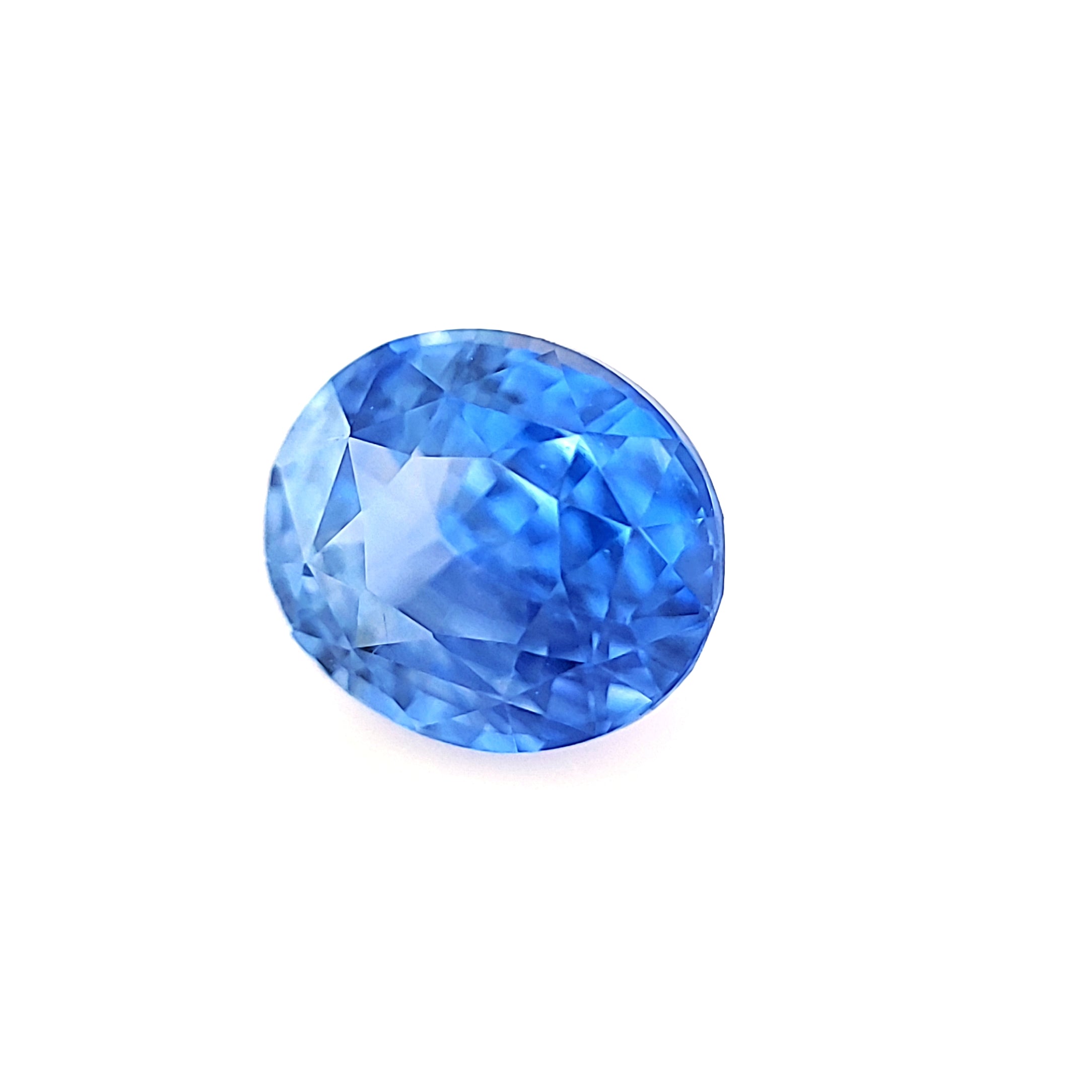2.53ct Unheated Cornflower Blue Sapphire