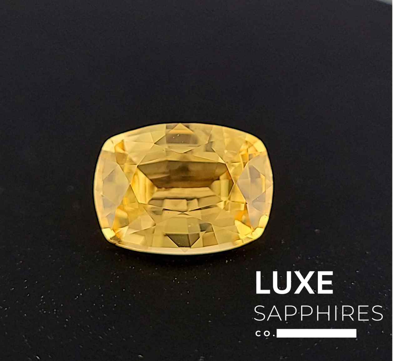 1.09ct Unheated Yellow Sapphire