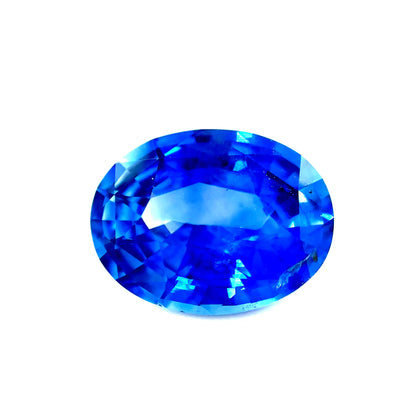 4.36ct Unheated Vivid Cornflower Blue Sapphire