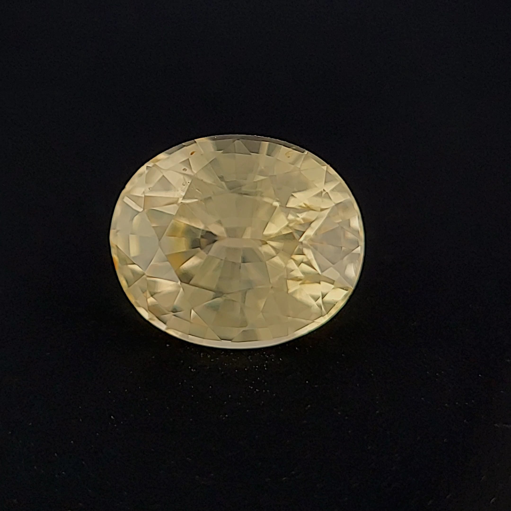 1.75ct Unheated Yellow Sapphire