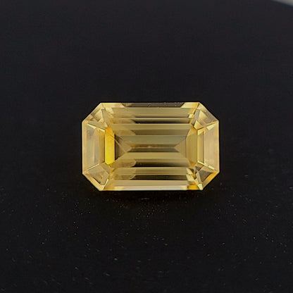 1.12ct Unheated Yellow Sapphire