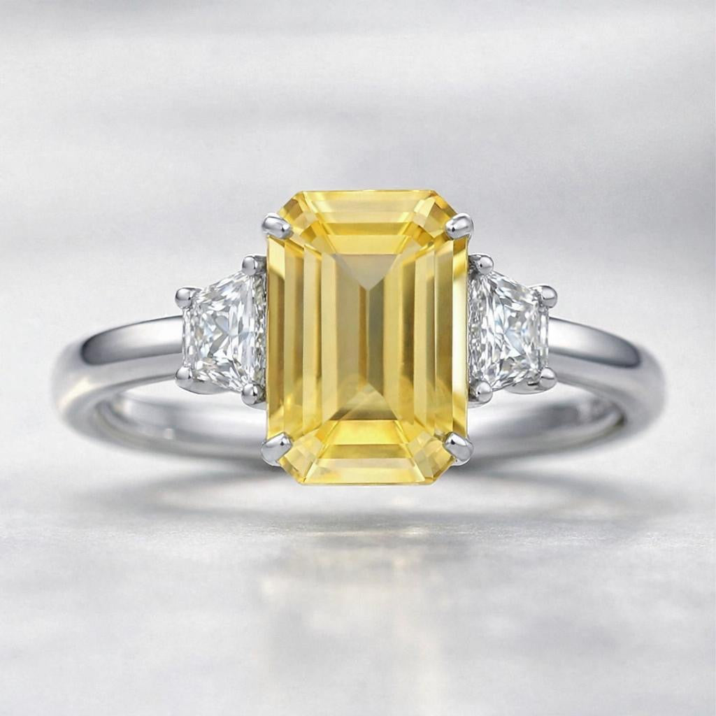 1.05ct Golden Yellow Sapphire