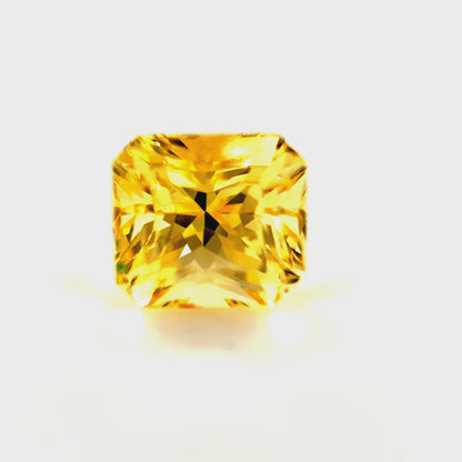 1.11ct Unheated Yellow Sapphire