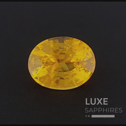 1.25ct Golden Yellow Sapphire